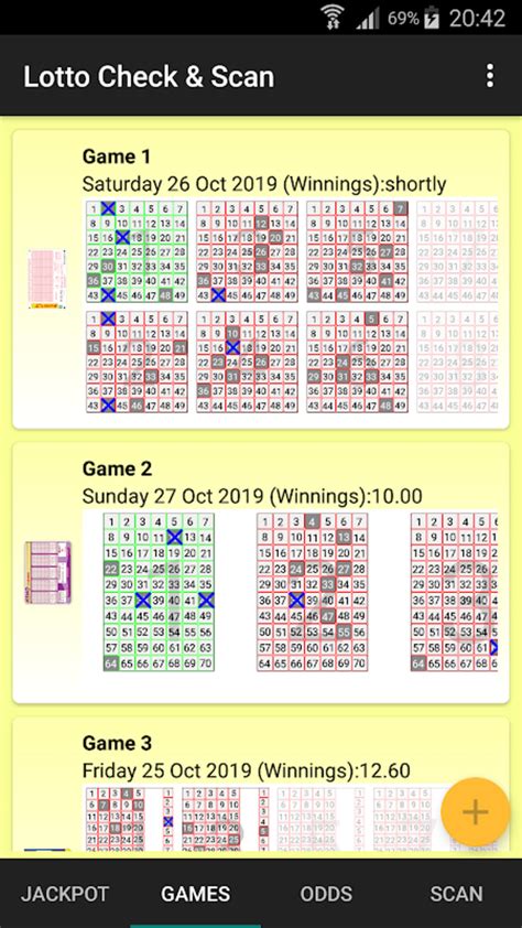 lottery checker app|lottery scan app.